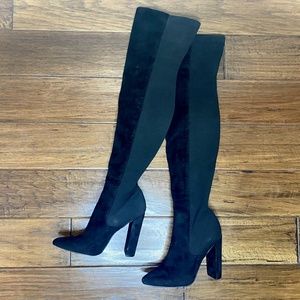 Steve Madden - Essence Black Boot Size 7.5